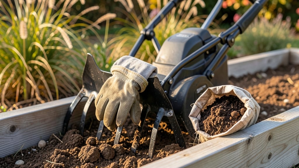 Raised Bed Tiller: Modular Prep for Deep, Aerated Soil