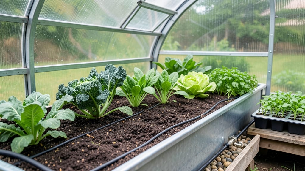 Raised Garden Bed Greenhouse: Year-Round Growth With Climate-Controlled Protection