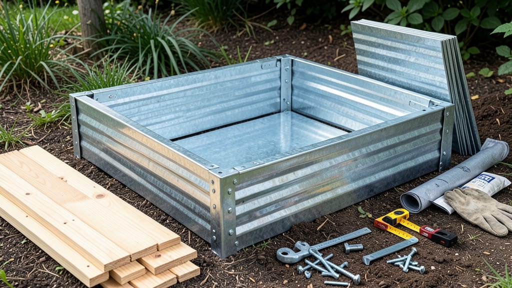 Galvanized Raised Garden Bed Kits: Rust-Resistant Frames for Long-Lasting Planting