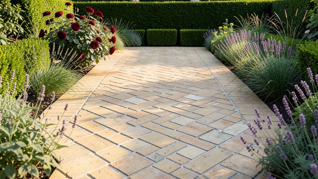 Classic Brick Soldier Course Edging