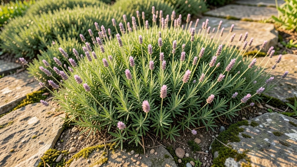 Low-Growing Creeping Thyme Border