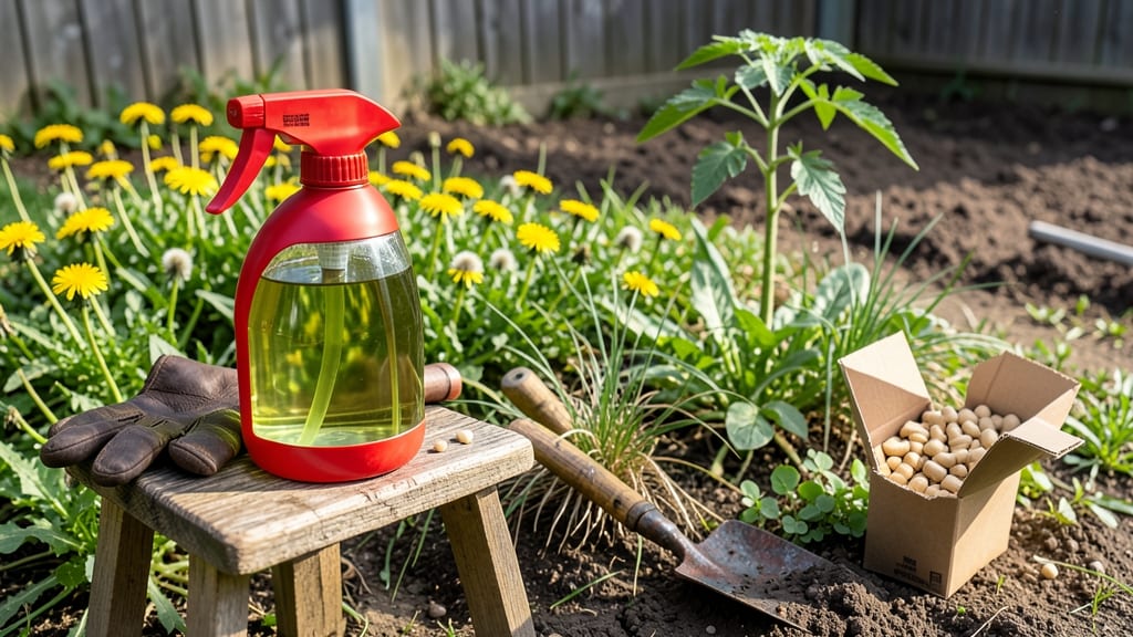 Garden Bed Weed Killer: Organic Barrier That Stops Weeds Before They Sprout