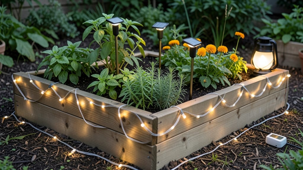 Raised Garden Bed Solar Lights: Frost-Proof Illumination for Extended Seasons