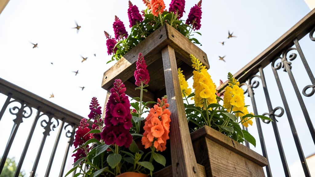 Hummingbird Tower with Mixed Heights