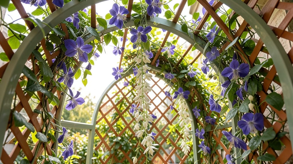Vertical Climbing Vine Curtain