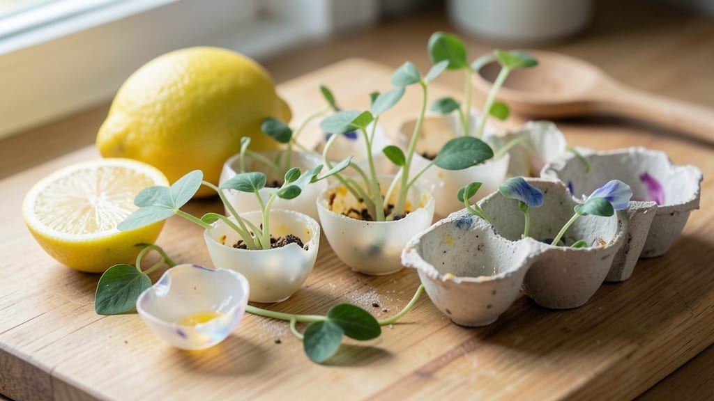 Eggshell Seed Starters