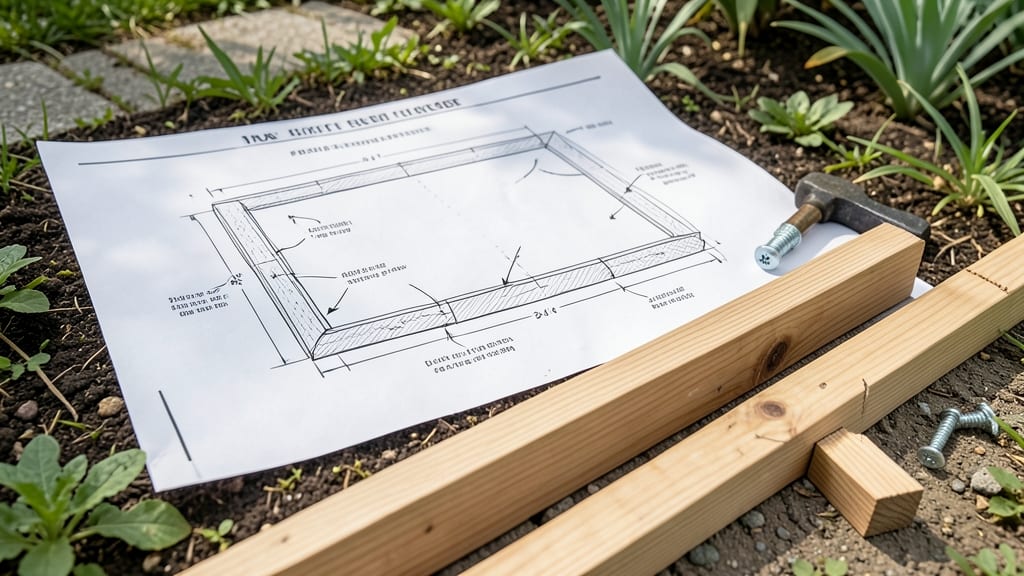 2x4 Raised Garden Bed Plans: Step-by-Step Blueprint for Durable, Space-Optimized Designs