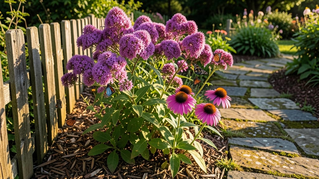 Butterfly Bush and Coneflower Mix