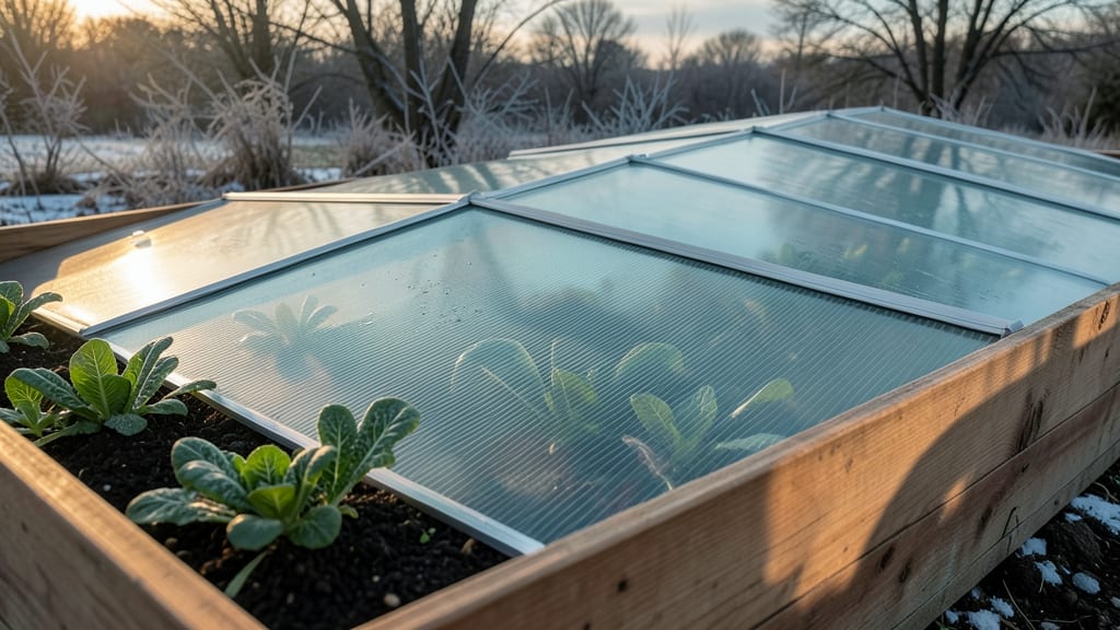 Heavy-Duty Polycarbonate Greenhouse Panel Cover