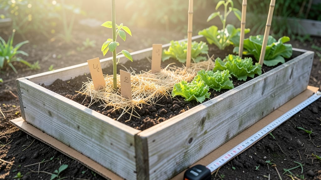 Groundwork Raised Bed Planter: Modular Height System for Perfect Plant Spacing