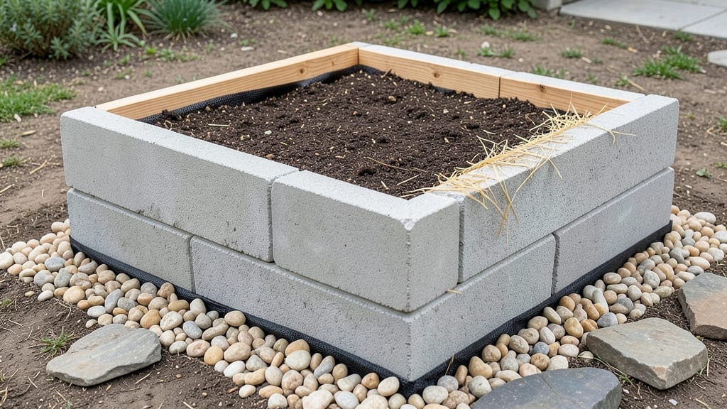 Concrete Block Raised Bed Design: Modular, Durable Planters for Year-Round Gardens