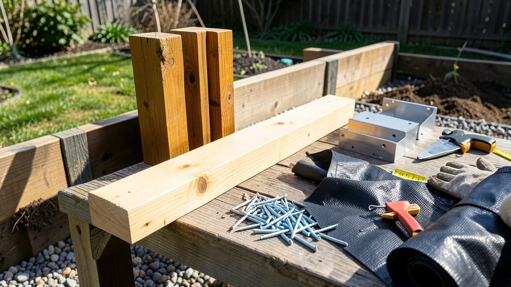 Raised Bed Garden Construction Materials: Durable Framing for Longevity and Stability