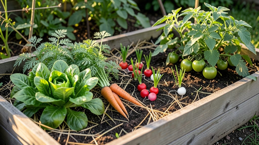 Raised Bed Potager Garden: Edible Beauty in Compact Layers