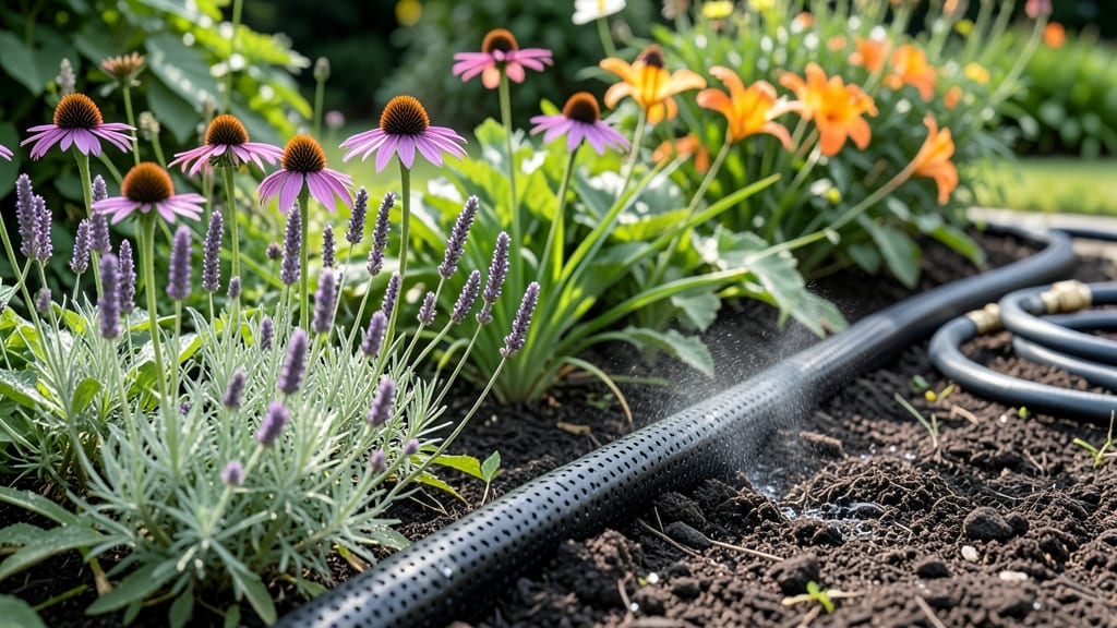Flower Bed Soaker Hose: Drip-Irigation Secret for Lush, Low-Maintenance Gardens