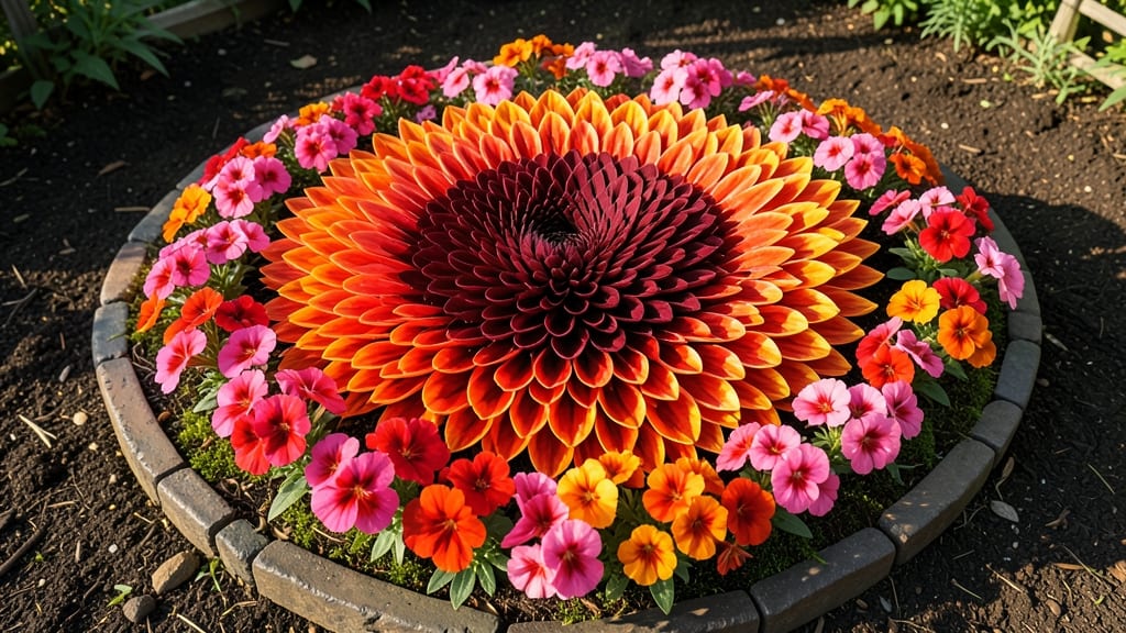 Sunburst Impatiens Centerpieces