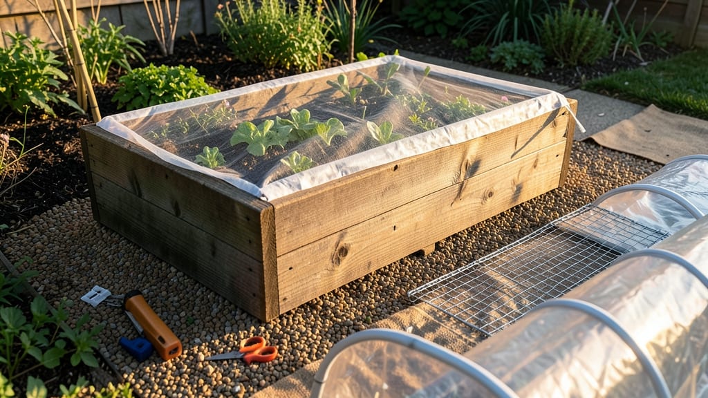 Raised Bed Covers DIY: Heavy-Duty Fabric That Extends Your Growing Season