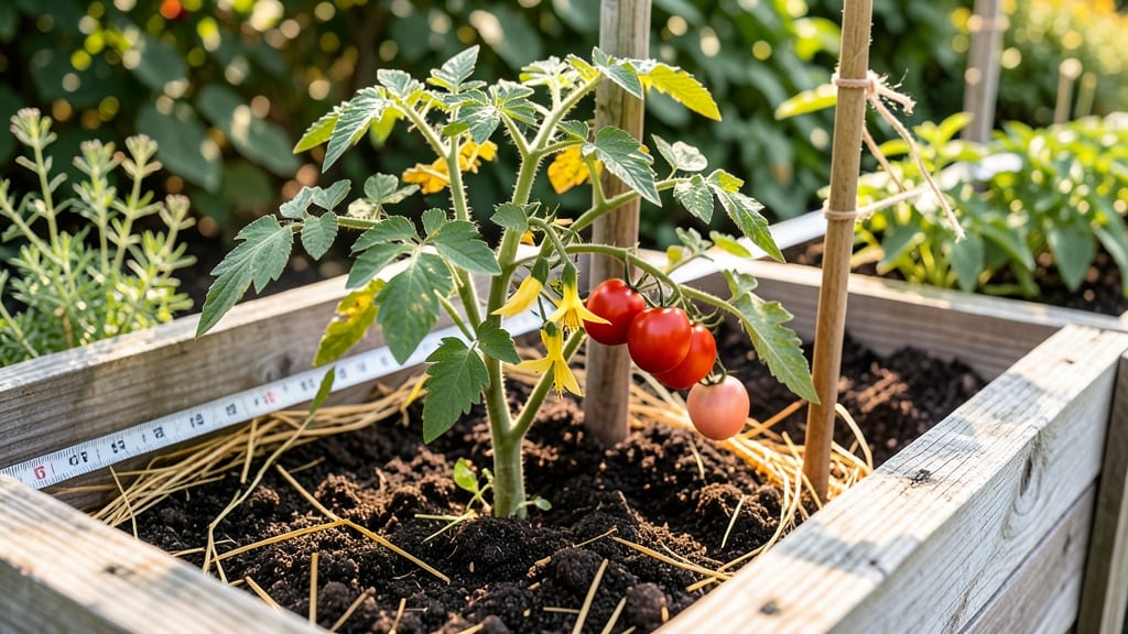 Raised Bed Garden Tomato Spacing: Maximize Yields With Science-Backed Planting Math