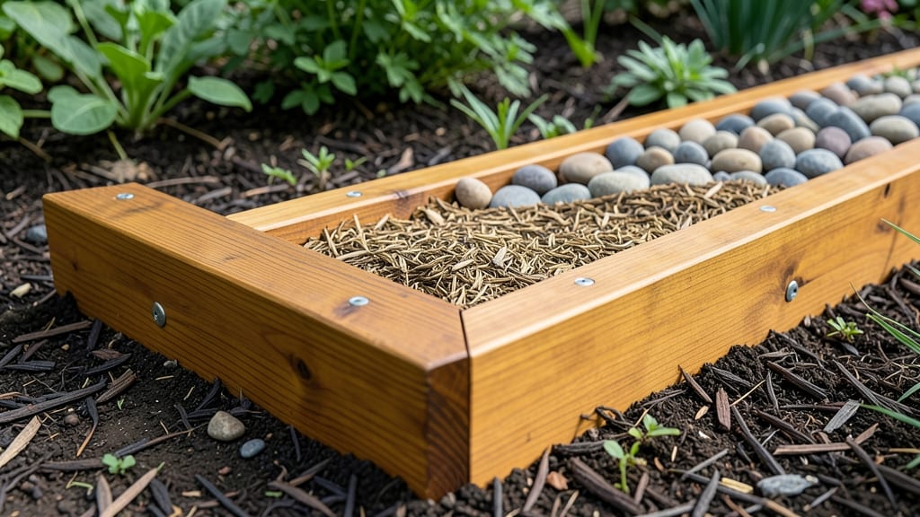 Wooden Garden Bed Edging: Rustic Charm That Defines Your Landscape Layout