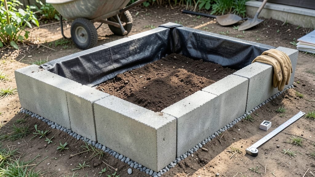 Concrete Block Raised Bed Plans: Durable DIY Designs for Year-Round Planting