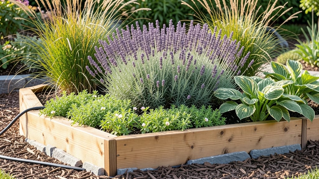 Raised Planter Bed Design: Elevated Edging That Prevents Soil Spillover