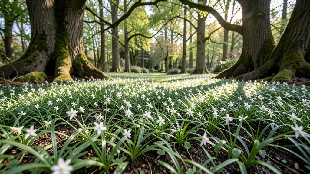 Sweet Woodruff with Star-Shaped Flowers