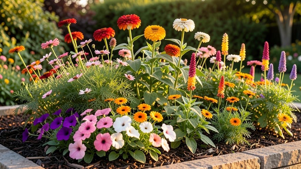 Annual Flower Bed Designs: Bold Seasonal Transitions Without Deadheading
