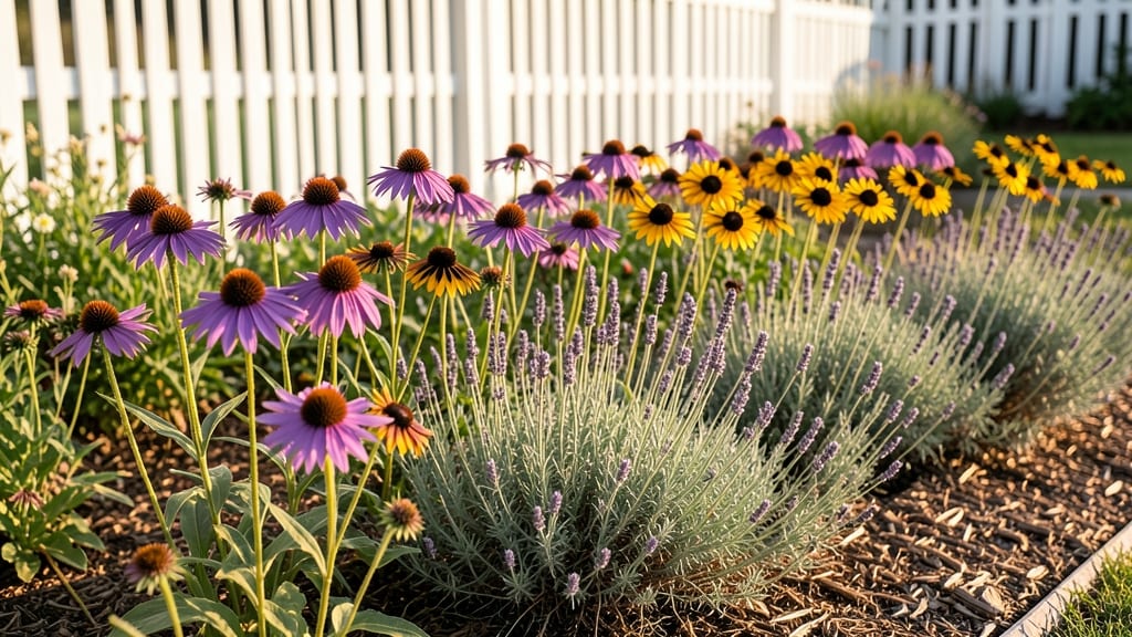 Perennial Flower Border for Pollinators