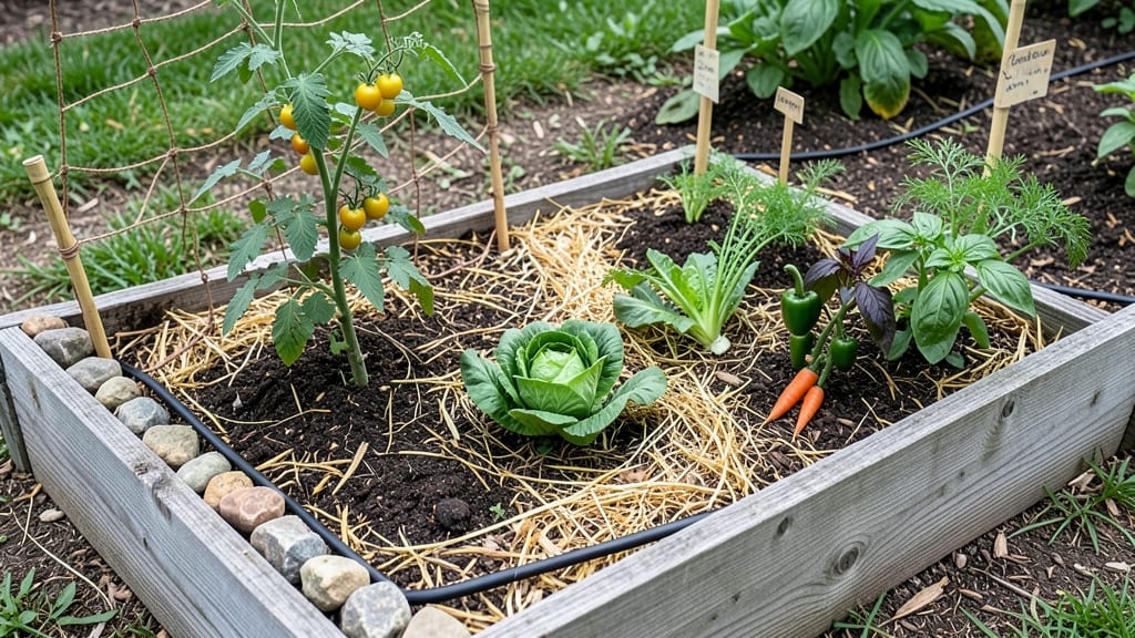 Raised Bed Vegetable Garden Design: Modular Layout for Year-Round Productivity