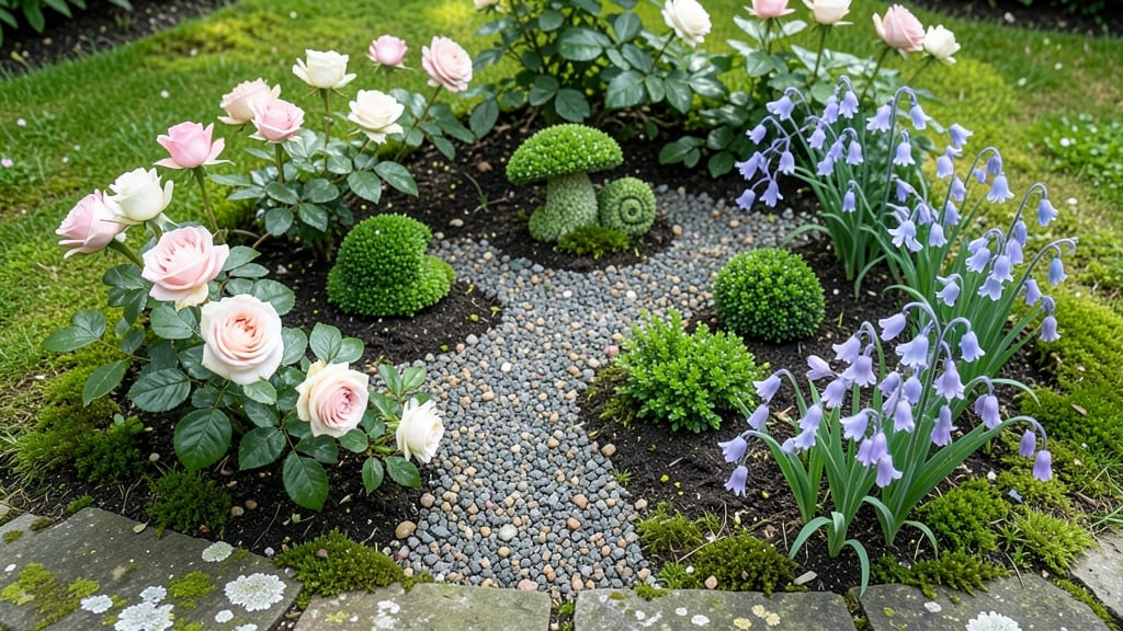 Whimsical Fairy Tale Flower Bed