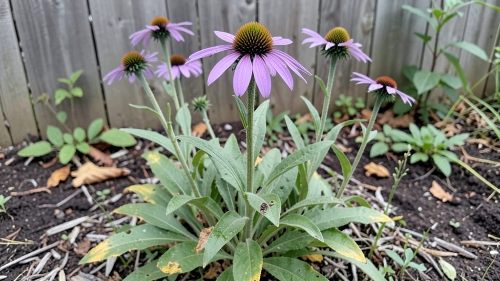 Coneflower Flower Bed Design: Layering Techniques for Year-Round Color