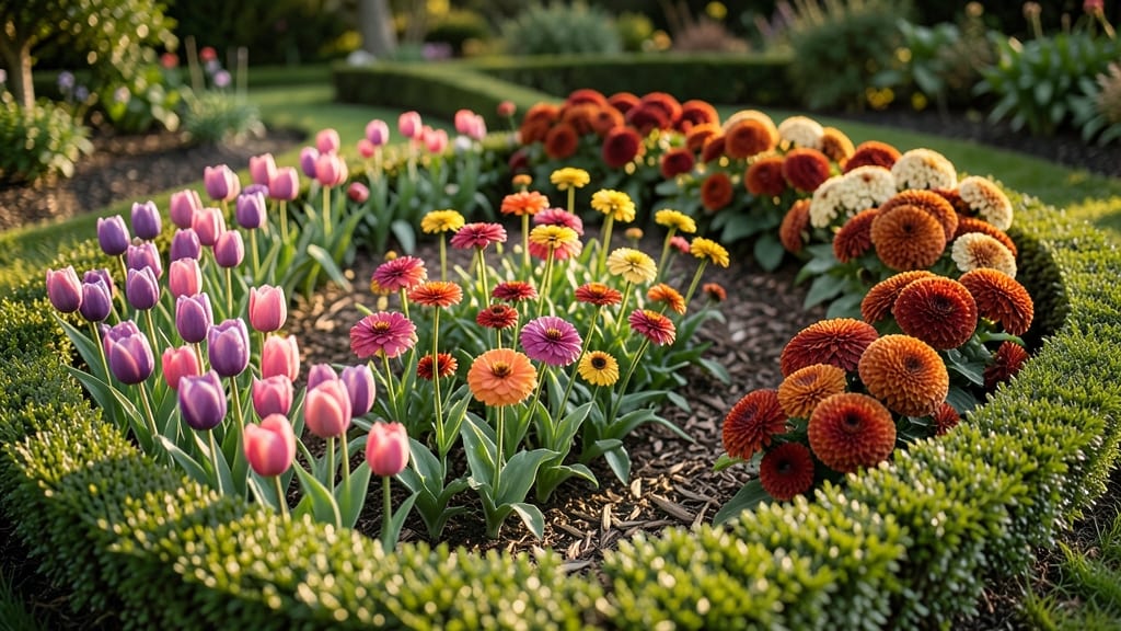 Seasonal Color Wheel Display