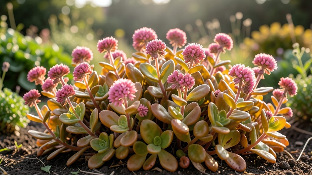 Sedum Autumn Joy for Succulent-Like Year-Round Interest