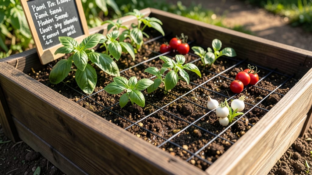 Square Foot Gardening Grid