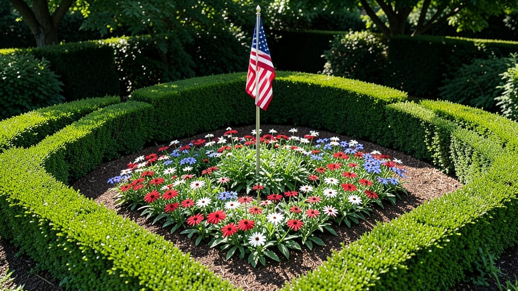 Star-Spangled Perennial Garden