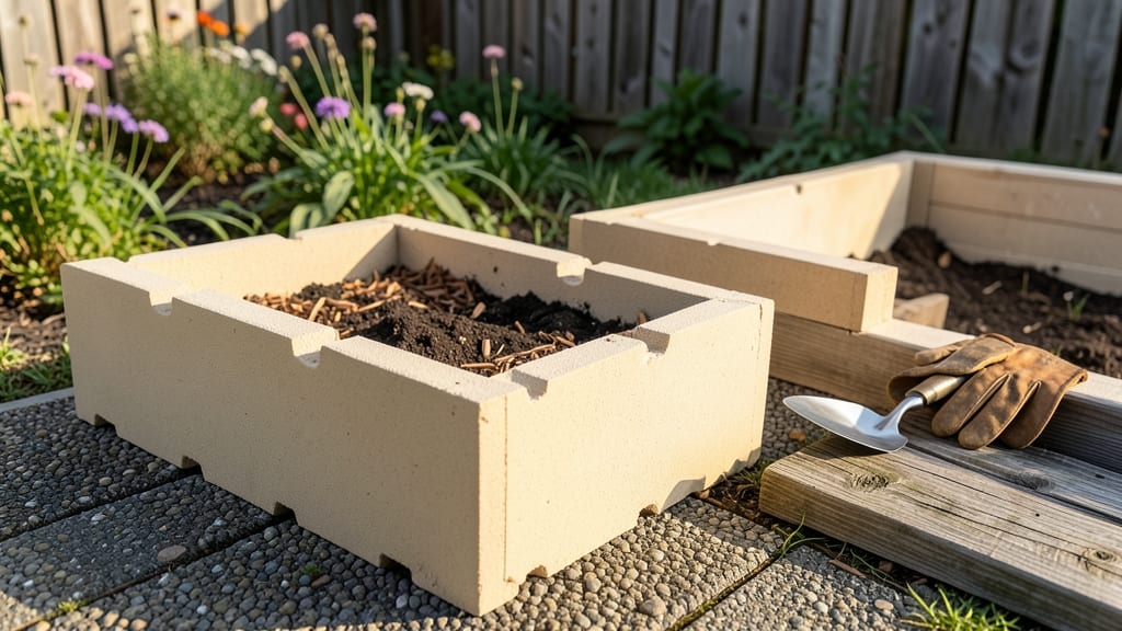 Oldcastle Raised Bed Blocks: Modular Height System for Customizable Plant Zones