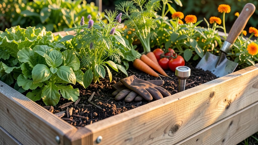 Raised Garden Bed Structures: Modular Height Stacks for Customizable Plant Zones