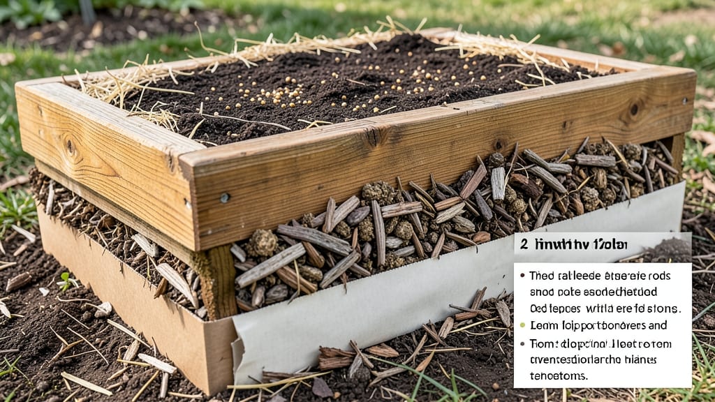 Raised Garden Bed Soil Layers: Stratified Plant Growth for Heavy Harvests