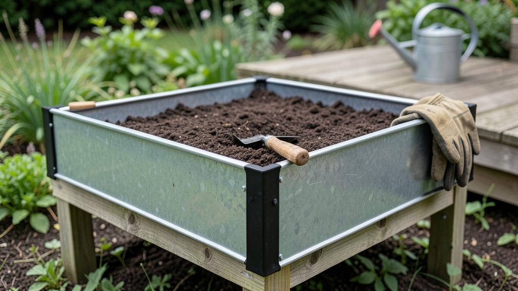 Metal Raised Garden Bed Kit: Modular Assembly for Year-Round Harvests