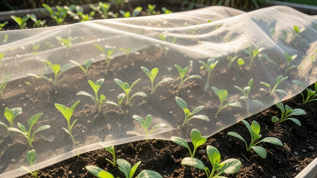 Floating Row Cover Fabric for Pest Control