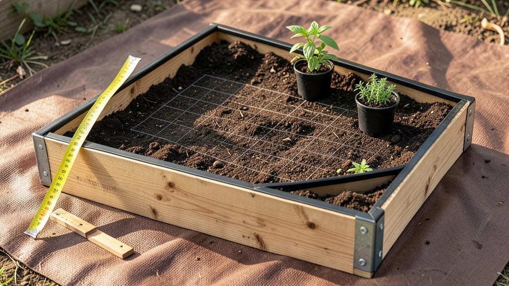 6x3 Raised Garden Bed Layout: Modular Spacing for Maximum Yield in Small Spaces