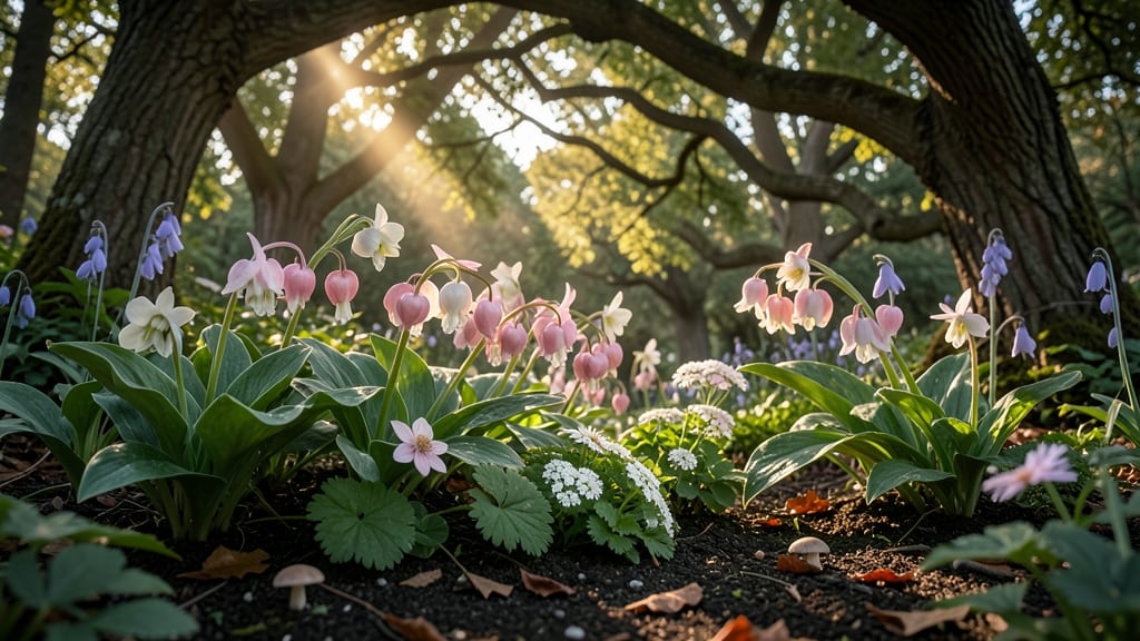 Shade-Loving Woodland Wildflowers