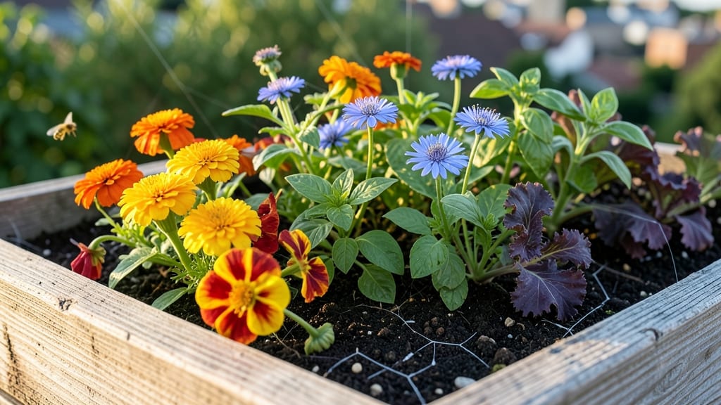 Interplanting Flower-Veggie Beds