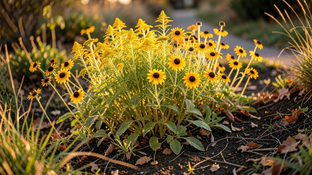 Goldenrod and Black-Eyed Susan Mix