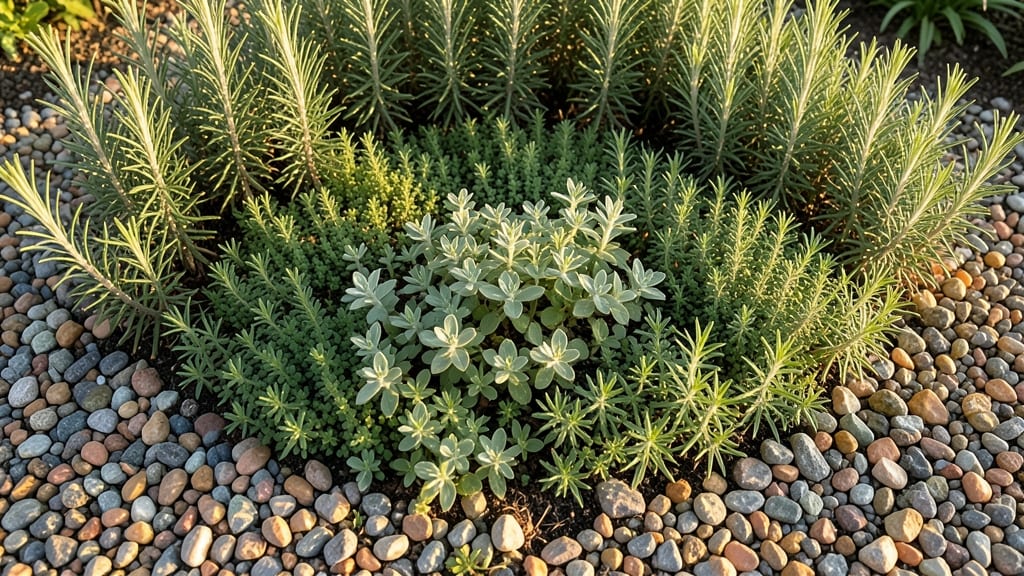 Edible Herb Gravel Garden