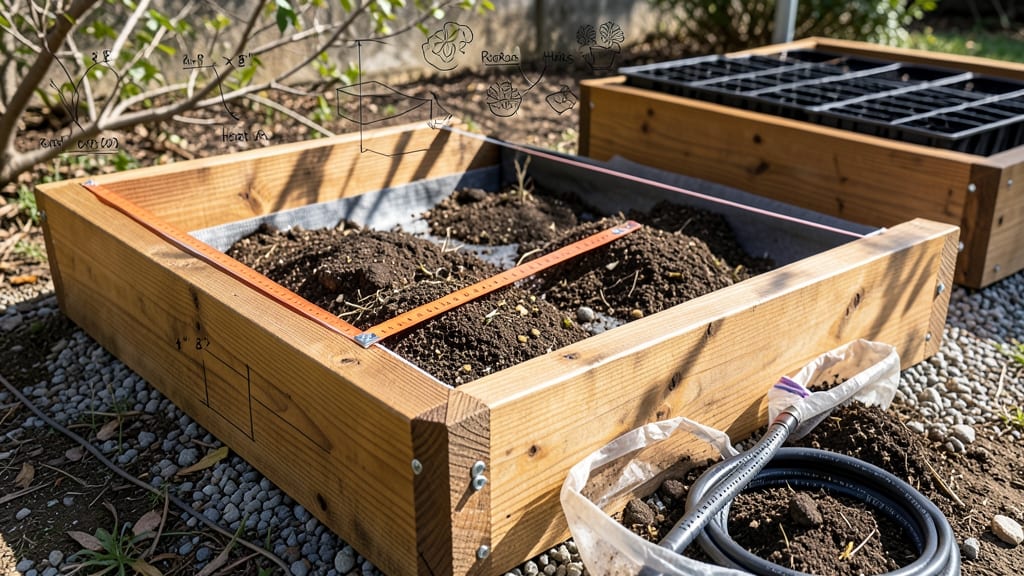 Raised Bed Design Plans: Layered Soil Science for Year-Round Growth
