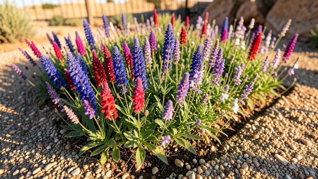 Salvia and Penstemon Waterwise Combo
