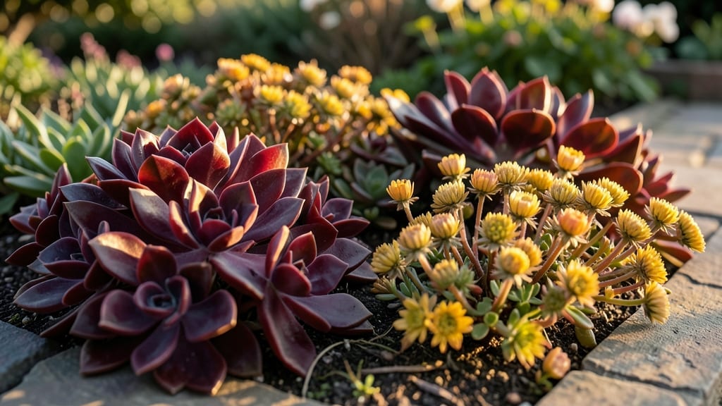 Shade-Tolerant Succulents and Sedums