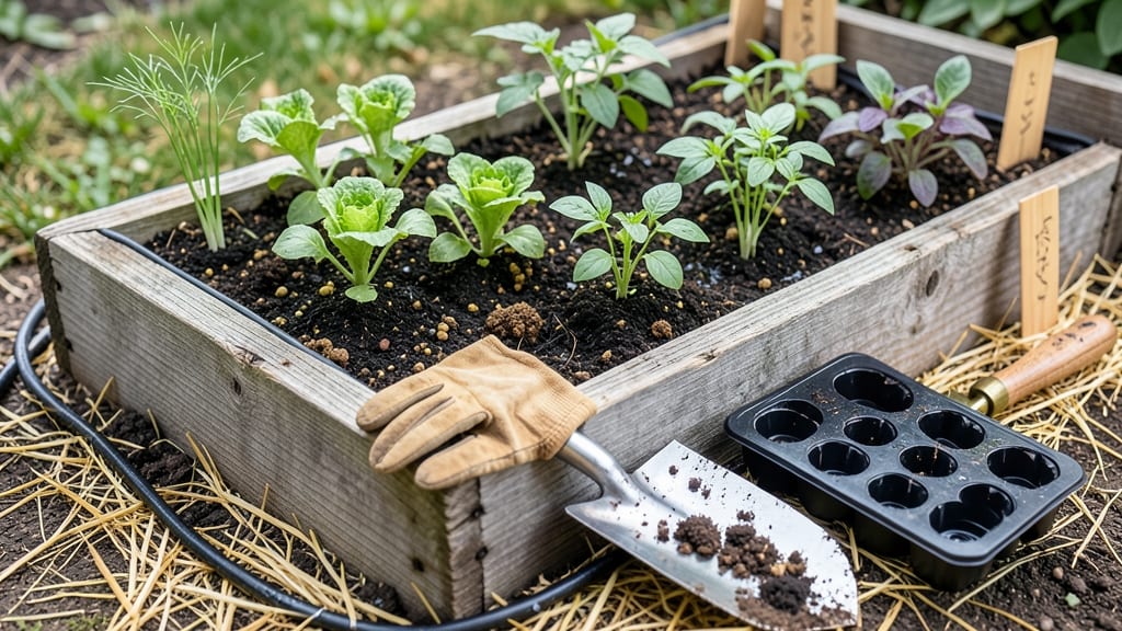 Raised Bed Vegetable Garden Layout: Maximize Yield With Square Foot Planning