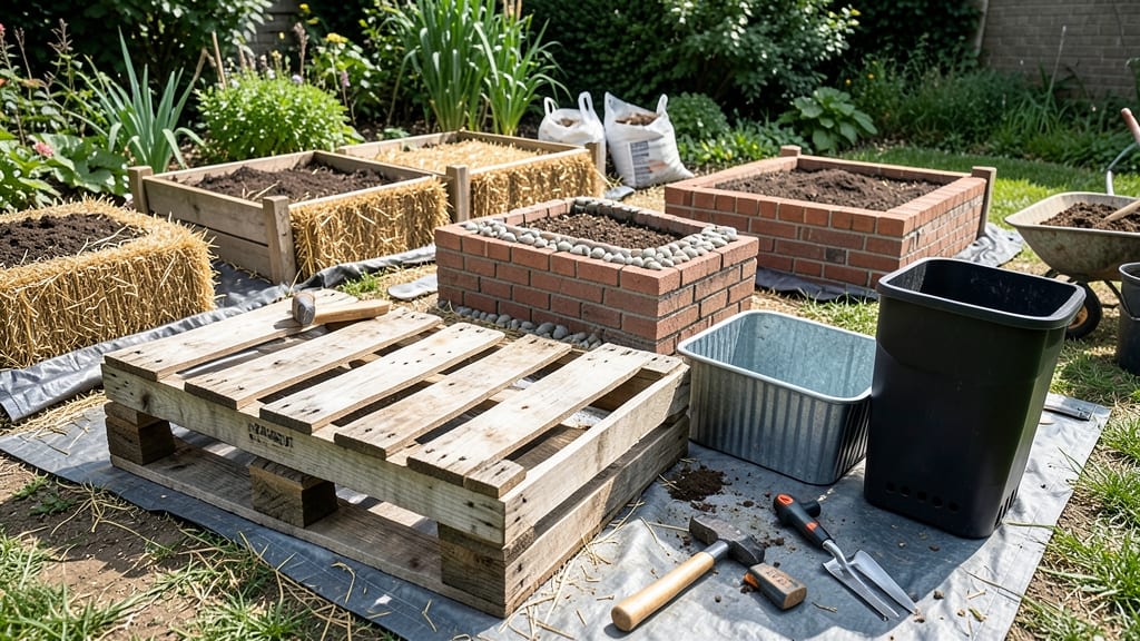 Cheap Raised Bed Ideas: Repurposed Materials for Stunning Garden Beds