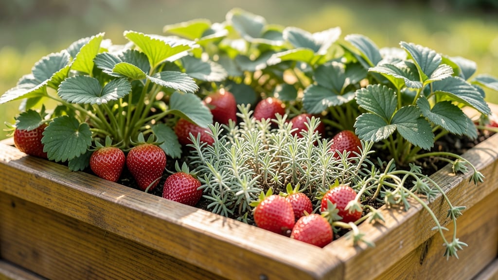 Strawberry and Thyme Companion Bed